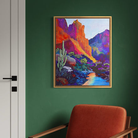 Where the Canyon Glows (signed, limited edition giclee print)