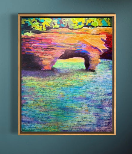 Where the Light Breaks (signed, limited edition giclee print)