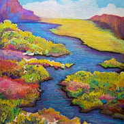 Chama in Neon Bloom (signed, limited edition giclee print)