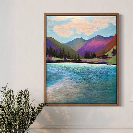 Contemplation Lake (signed, limited edition giclee print)