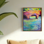 Where the Light Breaks (signed, limited edition giclee print)