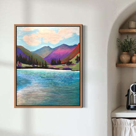 Contemplation Lake (signed, limited edition giclee print)