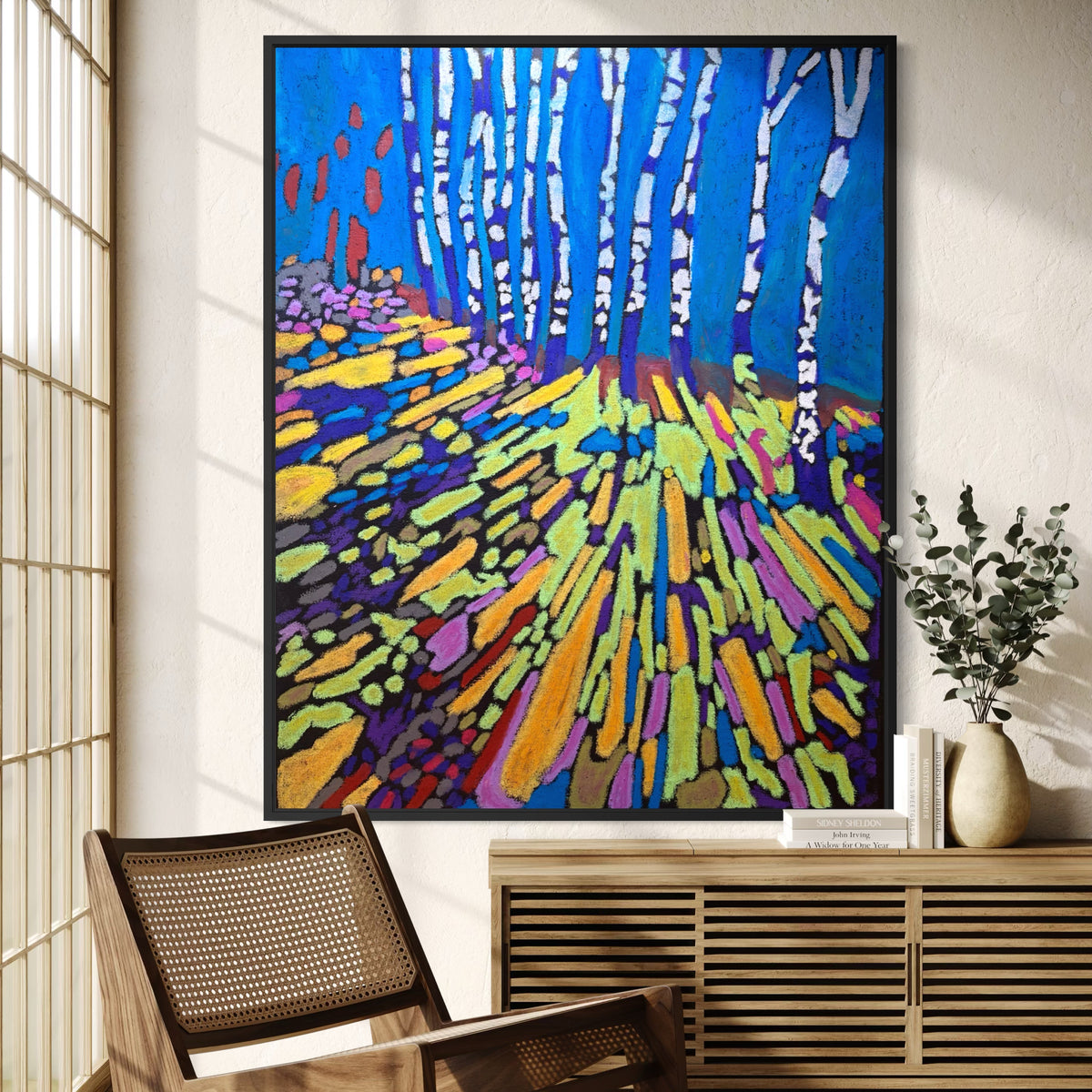 Aspen in Summer (signed, limited edition giclee print)