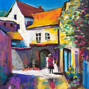 Golden Afternoon in Provence (signed, limited edition giclee print)