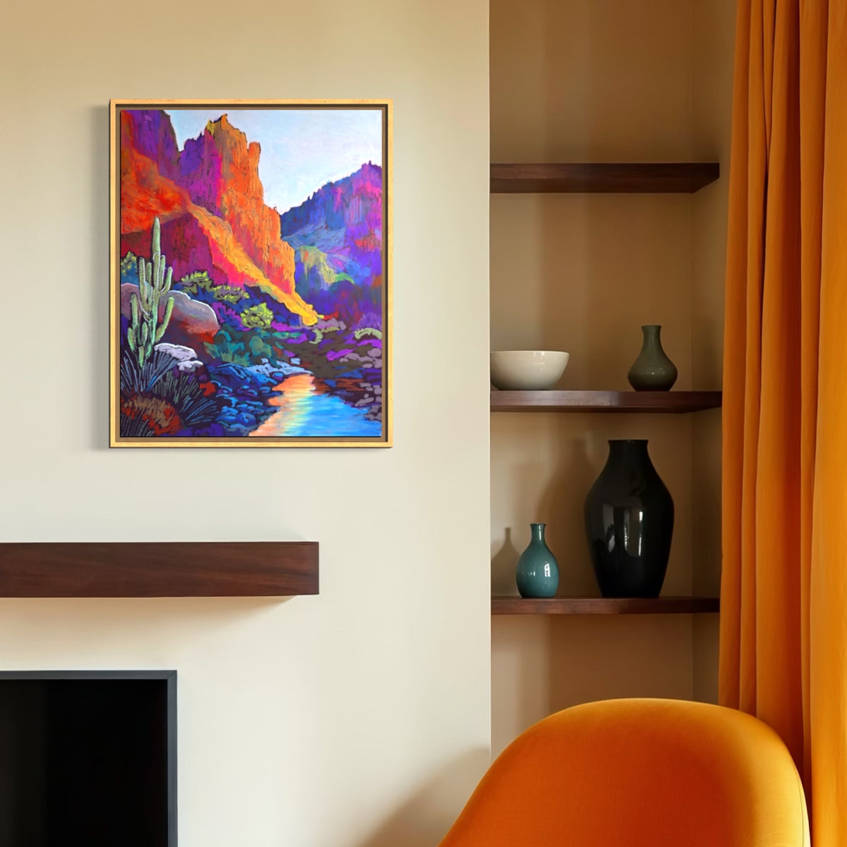 Where the Canyon Glows (signed, limited edition giclee print)