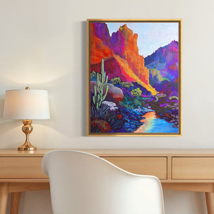 Where the Canyon Glows (signed, limited edition giclee print)