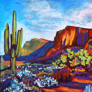 Saguaro Morning (signed, limited edition giclee print)