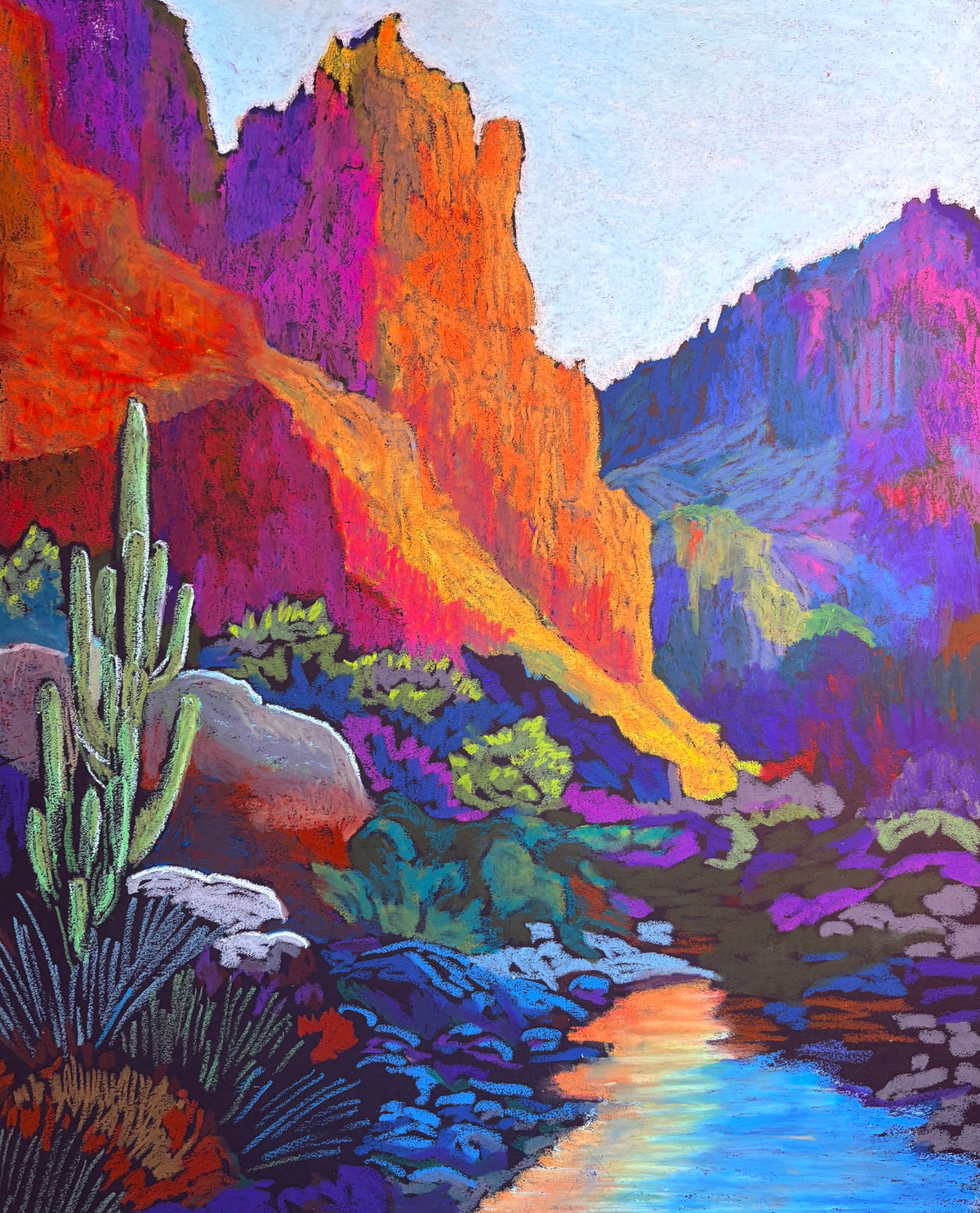 Where the Canyon Glows (signed, limited edition giclee print)