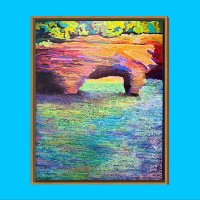 Where the Light Breaks (signed, limited edition giclee print)