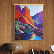 Where the Canyon Glows (signed, limited edition giclee print)
