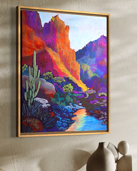 Where the Canyon Glows (signed, limited edition giclee print)